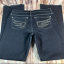 Rock & Republic Rock Republic KASANDRA Womens Size 14 Dark Blue Boot Cut Jeans Denim Pants 35x32 Photo 2