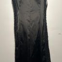 Betsy and Adam Elegant women's satin dress. The sides of the dress are decorated with lace and inserts.  brand. Size 14. $60. Photo 0