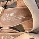 Toms  leather tan block heels size 9 Photo 4