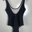 Zyia  Active Stripe Simplicity One Piece Swimsuit Large Photo 6