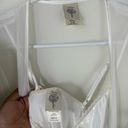 In Bloom  by Jonquil Lace Satin Long Lingerie White Nightgown Size Small Medium Photo 5