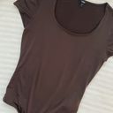 EXPRESS Brown Bodysuit Photo 1