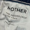 Mother The Insider Crop Step Fray Size 28 Denim Jeans Photo 5