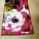 Paul Gauguin 100% Silk Scarf/Wrap Multi Color 54‎ x 27" Floral Ireland Made Photo 1