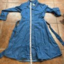 Draper James NWT  Chambray Shirtdress Photo 8