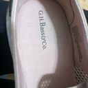 Krass&co G.H Bass &  blush leather pink oxford flat shoes mesh sides top w/ laces sz 10 Photo 8