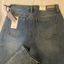 BLANKNYC The Madison crop Rhinestone Front Blue Denim Jeans Womens SIZE 26 Photo 6