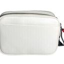 Karl Lagerfeld  Maybelle Pebble Leather Pride Strap Purse White Rainbow Photo 1