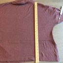 Caslon  Womens Maroon Sweater Size Xtra‎ Large Mock Neck Long Sleeve Photo 9