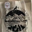 Handmade You Can Throw Me To the Wolves Tote Bag Photo 1