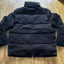 Levi's  Ladies' Corduroy Puffer Jacket Sz L Black Brand New Photo 1