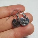 I Love you Silver Plated charms Earrings Photo 1