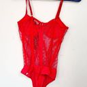 Lulus NWT! Lulu’s Red Lace Lingerie Bodysuit! Photo 3