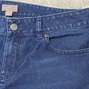 J.Jill  Slim Leg Stretch Jeans Denim Blue Cotton Blend Women’s Size 4 Photo 12