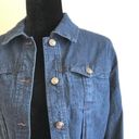 Max Studio New  Womens Philomene Denim Jean Jacket Photo 2