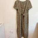 Krass&co NY& Womens Dress Vintage Size 14 Floral Maxi Sage Green Whimsigoth Y2K 90s Photo 1