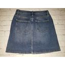 Krass&co NWT Arizona Jean  Jrs Size 1 Button Front Denim Blue Jean Skirt Photo 1