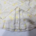 Tularosa  Whitaker Button Front Dress in Faded Yellow Floral Photo 3