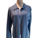 Studio Blue Madison  Cashmere Collared Button Front Cardigan Size XL Photo 0