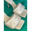 Bottega Veneta  The Rubber Lido Sandals in Cane Sugar 37 7 Womens High Heels Photo 10