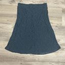 Think & Believe Italia Blue & White Print Pull On Elastic Waist Skirt Size Small Photo 5