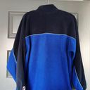 FILA blue black quarter zip pullover fleece sweater size M Photo 1
