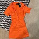 Pretty Little Thing Orange Mini Dress Photo 3