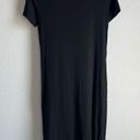 Gap  Women’s M Black Twist-Knot T-Shirt Dress Photo 2