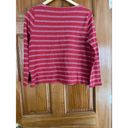 Krass&co LRL Lauren Jeans  Womens Longsleeve Tee Size M red white stripes Photo 5