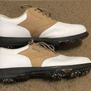 FootJoy  SoftJoys Terrains Women’s Golf Shoes Size 9.5 White Tan Saddle 98242 Photo 0