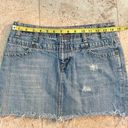 American Eagle Mini Low Waist Denim Skirt Photo 8