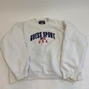 Guess  Vintage Sport Crewneck Embroidered Sweatshirt Photo 3