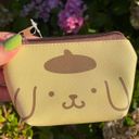 Sanrio  Pompompurin Yellow Small Coin Purse Pouch Photo 0