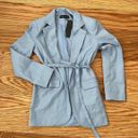 LIONESS Blue Blazer Dress Photo 0