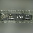 prAna Jeans Womens Kara Army Green Size 2/26 Skinny Stretch Low Rise Photo 1