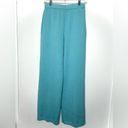 St. John  Knit Light Blue Cami Top and Wide Leg Pant Set Photo 1