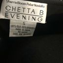 Chetta B  Evening Womens Black Rhinestone Blouse Sleeveless‎ Formal Size Small Photo 7