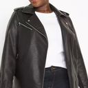 Lane Bryant  Thin Moto Leather Jacket worn 1X Great condition, for 40-65 degrees Photo 1