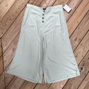 Who What Wear  Women's Mint Green Wide Leg Cropped Pants Size XXL. NEW Photo 0