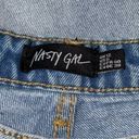 Nasty Gal  Women’s Size 8 Light Blue Wash High Waisted Denim Jeans Photo 3