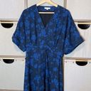 Equipment  Femme Nauman blue eclipse wrap midi dress Photo 5