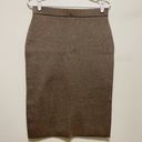 J.Jill New!  Knee Length Brown Pencil Skirt Photo 0