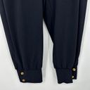 Sweaty Betty  Pants Women XS Black Cropped Button Detail Capri Leggings Photo 2