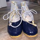 Jack Rogers  Chloe Classic Duck Boot, navy and beige, 8 Photo 1