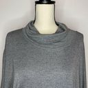 Natori  Small Dressy Draped Cowl Neck Blouse/Top Poncho Sz Small Gray Photo 1