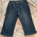 Ralph Lauren Lauren Jeans Co.  Petite blue cotton casual high rise capri size 10P Photo 7