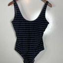 Zyia  Active Stripe Simplicity One Piece Swimsuit Large Photo 5