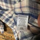 Treasure & Bond  Flannel Plaid Boyfriend Button Down Shirt Women's Size XXS Photo 5