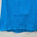 Faithfull the Brand  Esti Shirred Frill Mini Skirt in Turquoise Blue Size 8/L NWT Photo 3