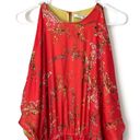 Alexis  Red Cold Shoulder Angia Floral Crepe Maxi Dress Sz S Photo 6